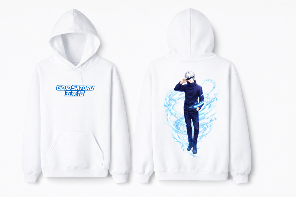 Gojo Satoru Hoodie ⚡ | Anime Streetwear Pullover | SFWORKS