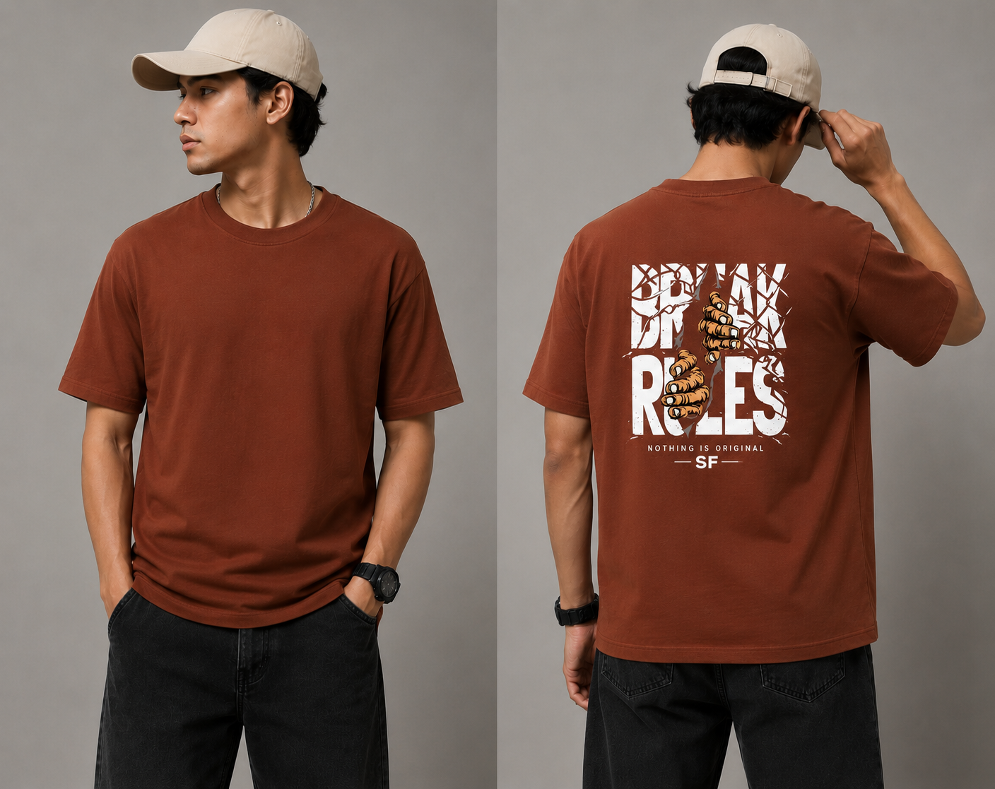 Break Rules – Graphic Streetwear Tee | SFWorks | T-Shirt