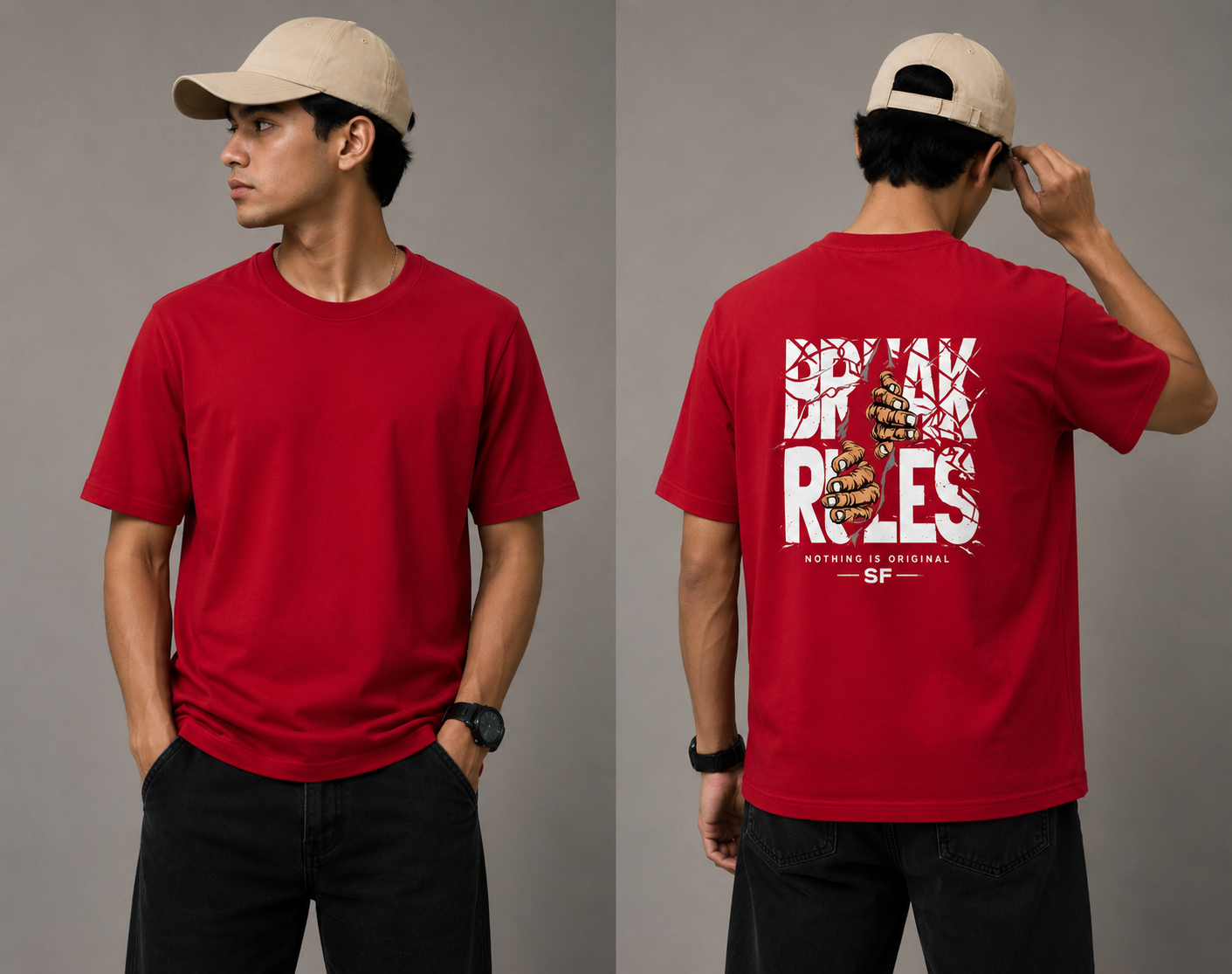 Break Rules – Graphic Streetwear Tee | SFWorks | T-Shirt