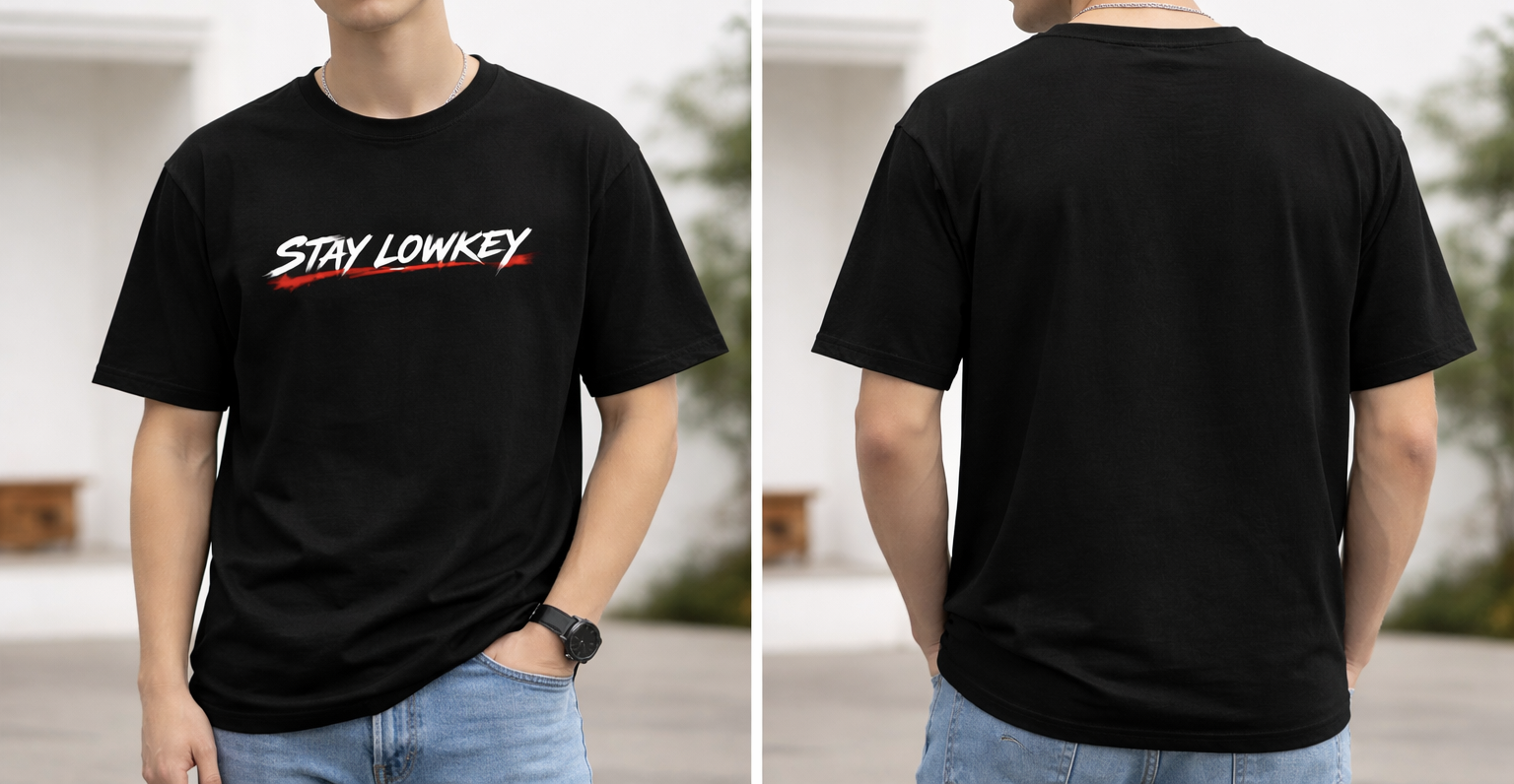 Stay Lowkey T-Shirt | Minimal Streetwear | SFWORKS