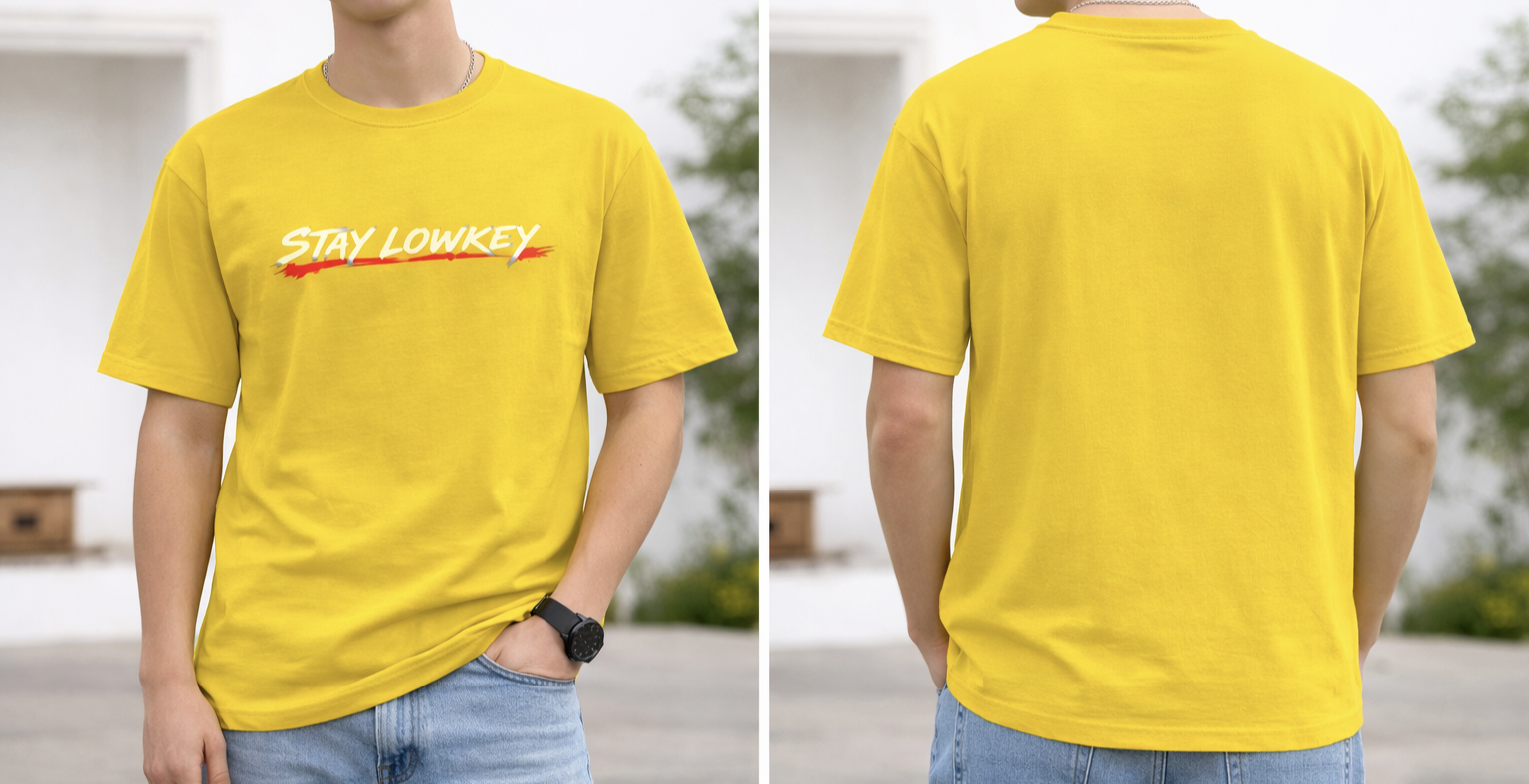 Stay Lowkey T-Shirt | Minimal Streetwear | SFWORKS