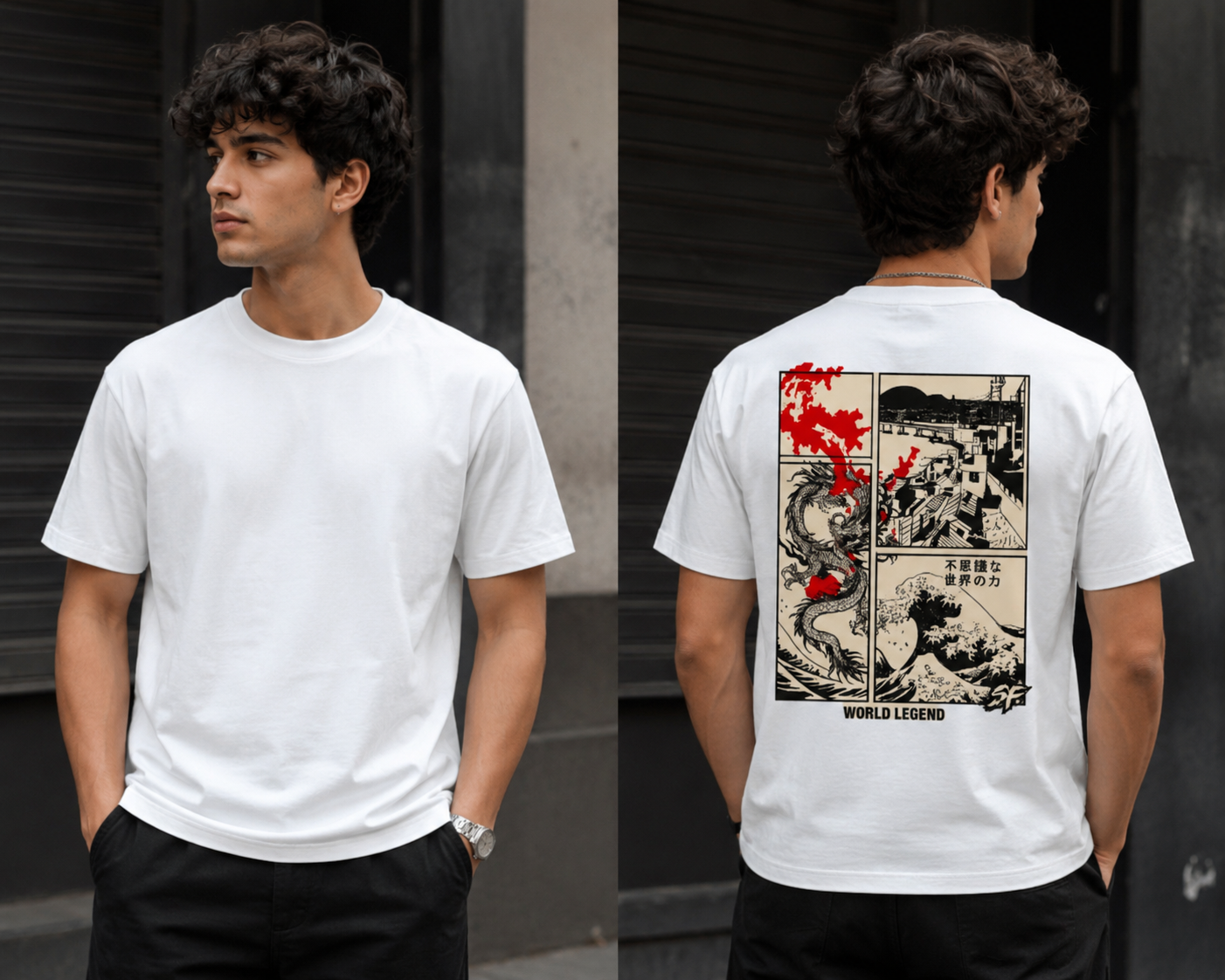 Crimson Legacy Graphic Tee | SFWORKS | T-shirts