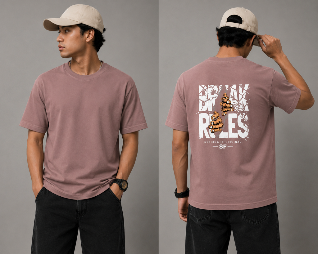 Break Rules – Graphic Streetwear Tee | SFWorks | T-Shirt