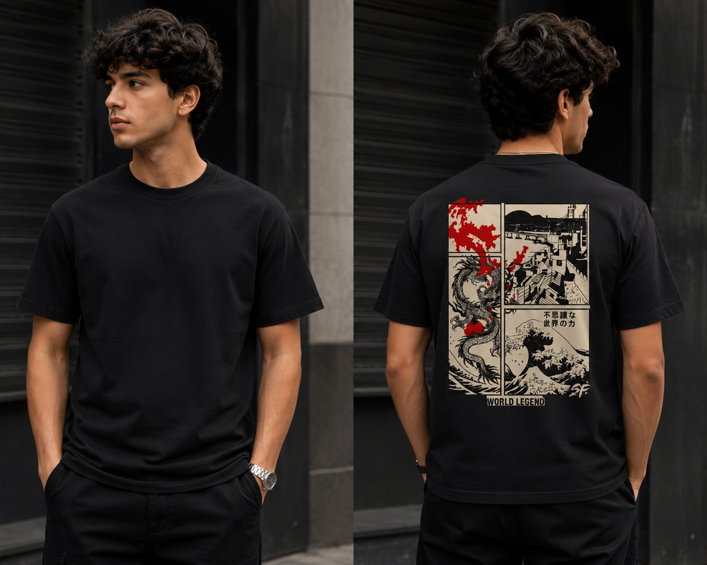 Crimson Legacy Graphic Tee | SFWORKS | T-shirts